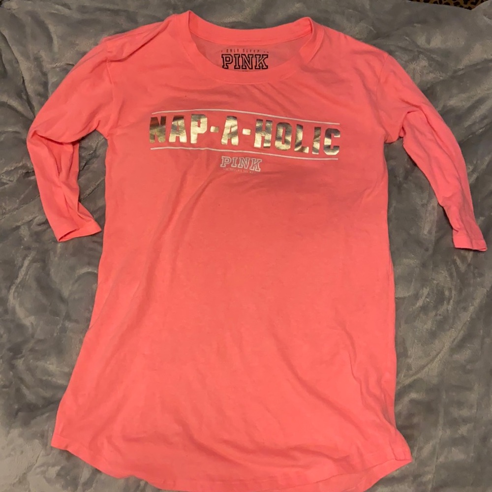 PINK nightgown (long sleep shirt)